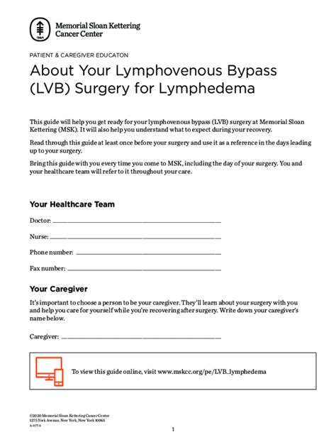 lv bypass|About Your Lymphovenous Bypass (LV.